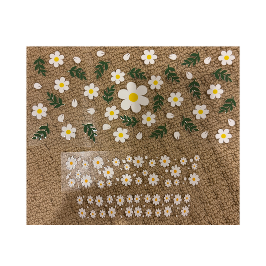 White Daisies & 3oz Set