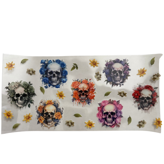 Floral Skulls