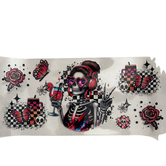 Skull w/ Drink