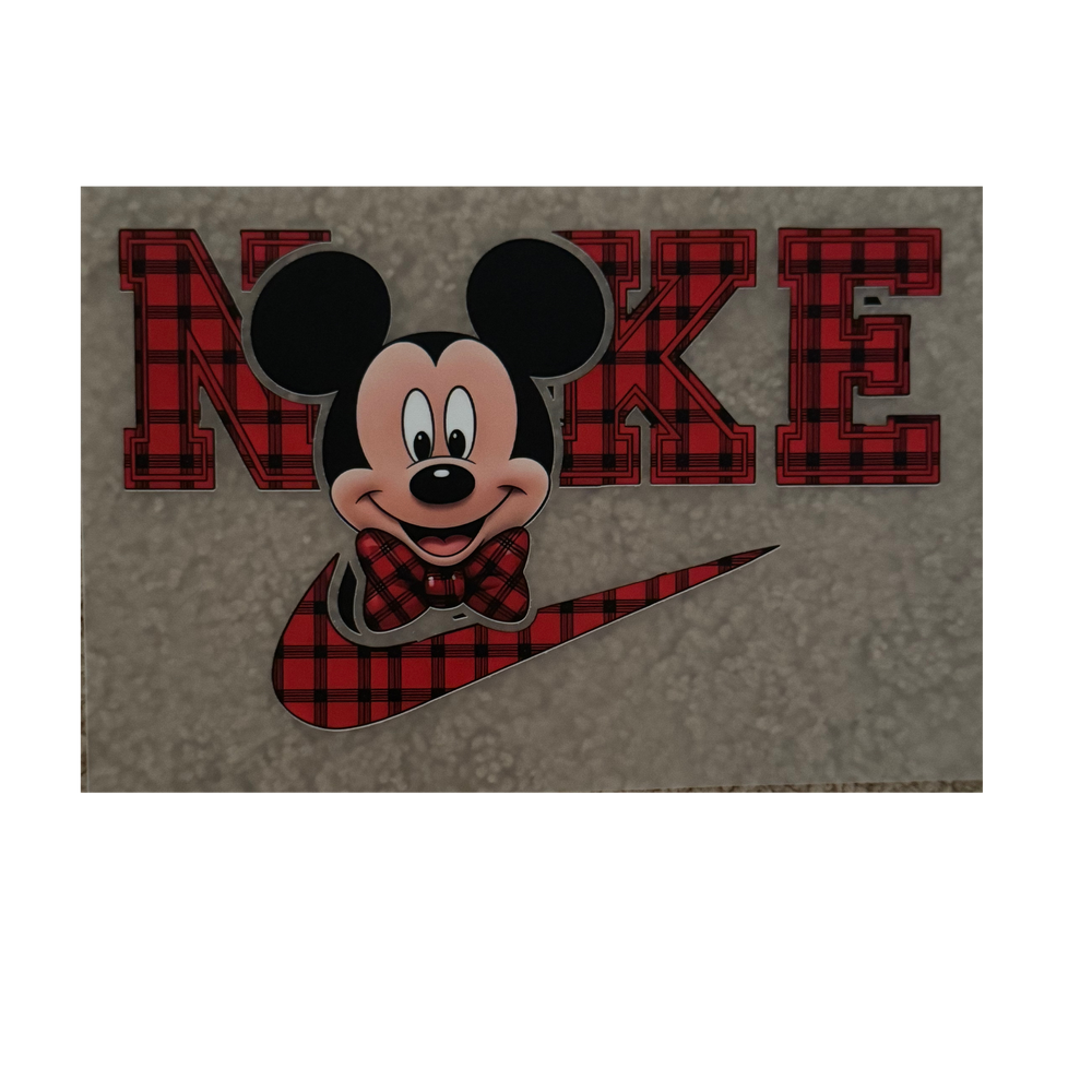 KIDS DTF - Mouse Plaid Check