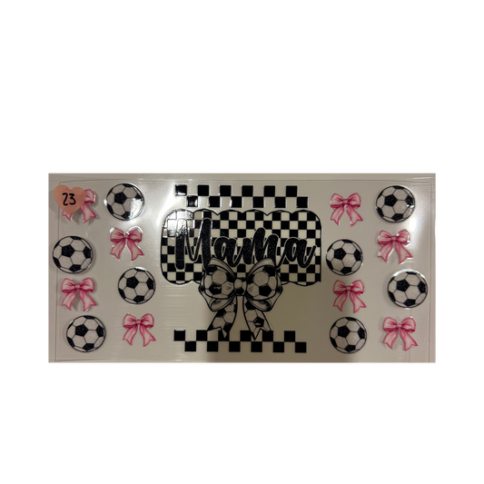 Checkered Soccer Mama