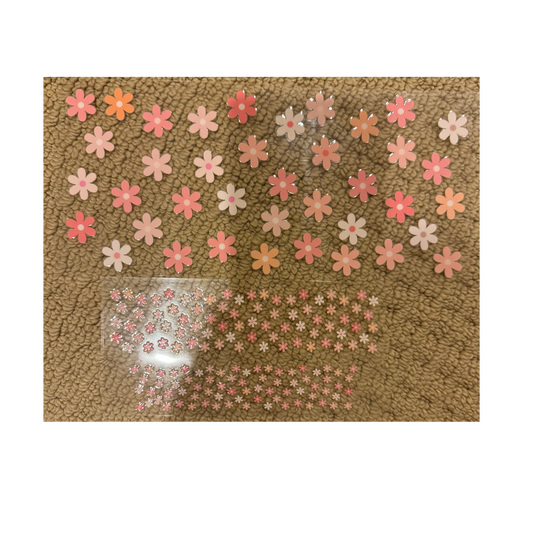 Peach Flowers & 3oz Set