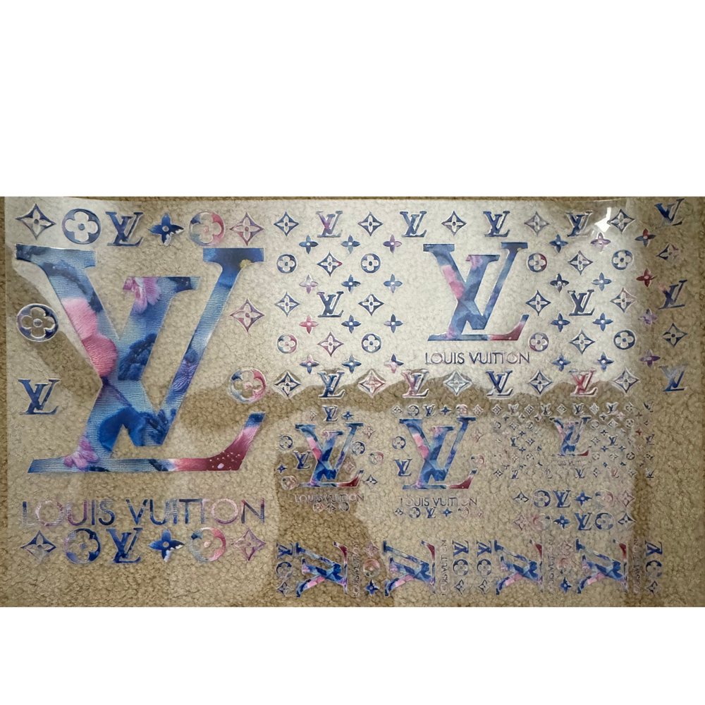 7 in 1 - Blue & Purple Flowered LV