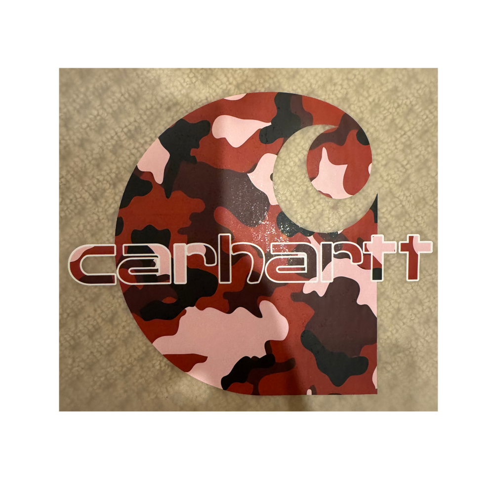 DTF - Red Camo Carhartt