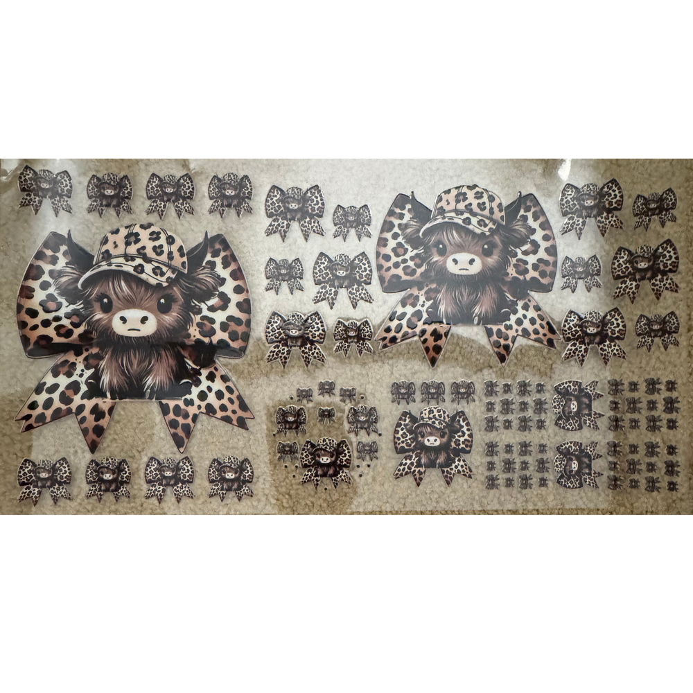 6 in 1 - Cheetah Bow Highland
