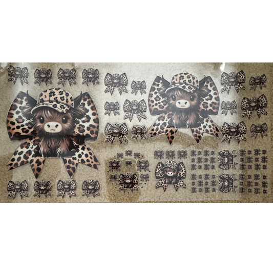 6 in 1 - Cheetah Bow Highland
