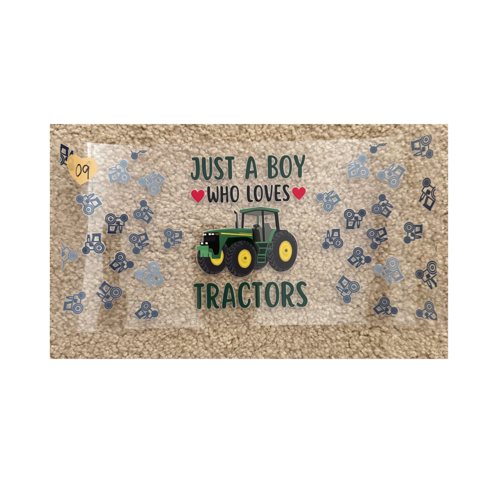 Just A Boy Who Loves Tractors