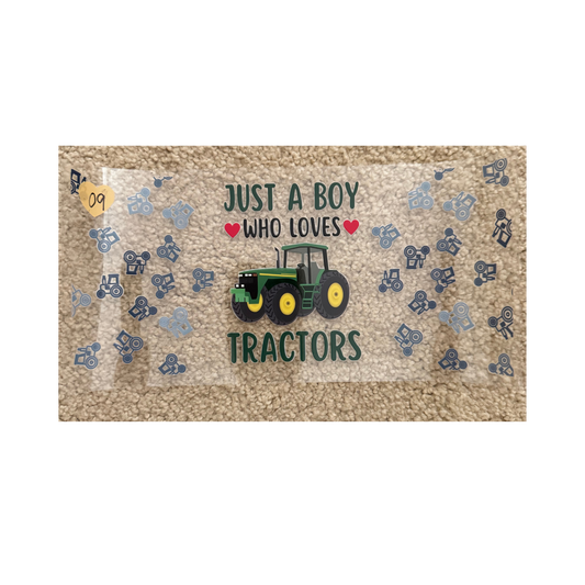 Just A Boy Who Loves Tractors