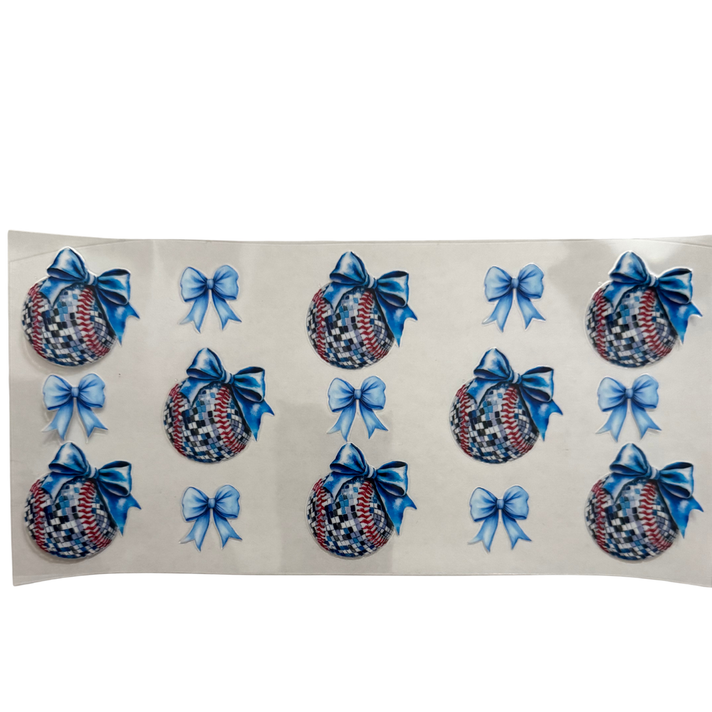 Baseballs & Blue Bows