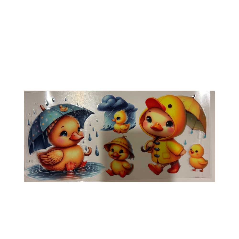 Ducks in Rain
