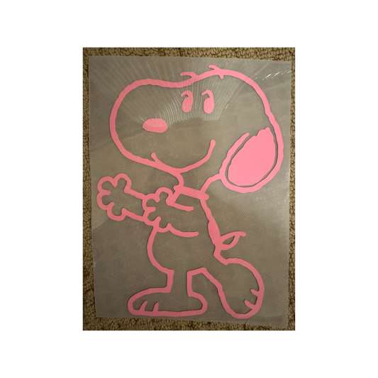 PUFF DTF - Light Pink Snoop