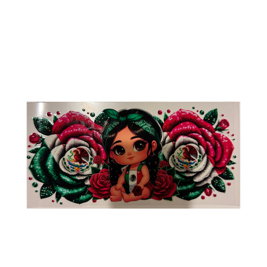Mexican Girl w/ Flowers