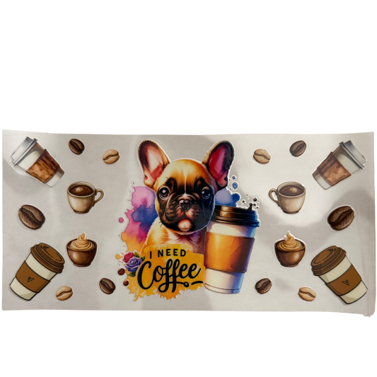 I Need Coffee Dog