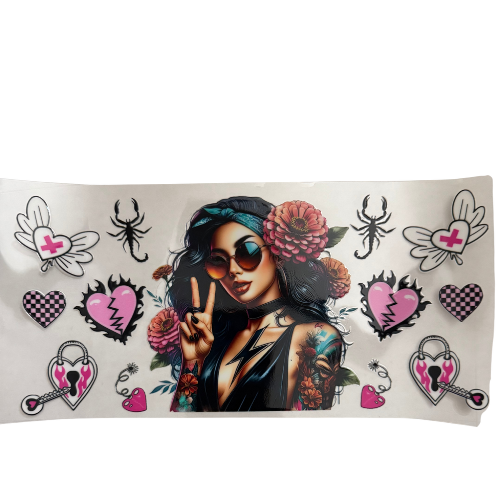 Tattoo Girl Peace