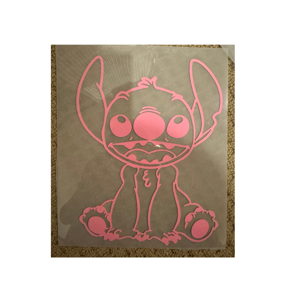 PUFF DTF - Light Pink Stitch