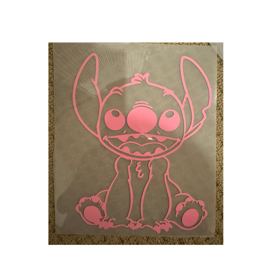 PUFF DTF - Light Pink Stitch