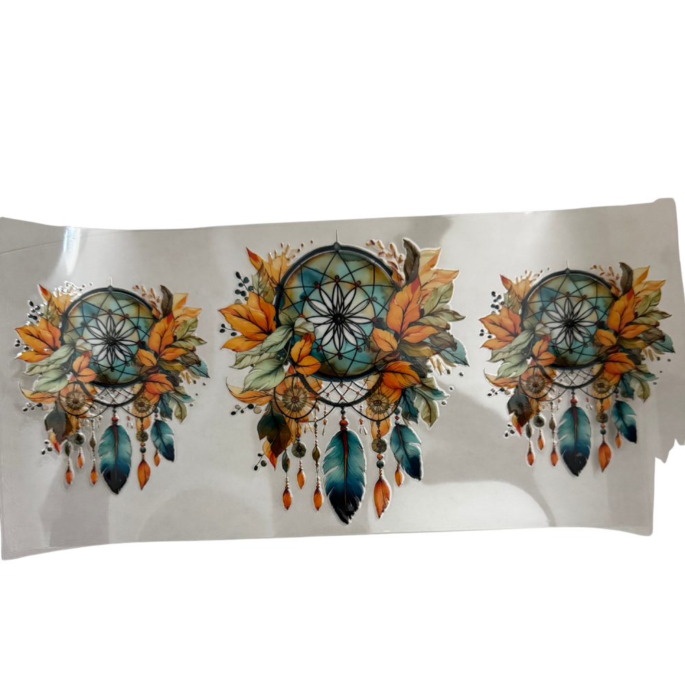 Yellow & Teal  Dreamcatchers