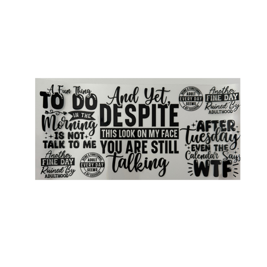 And Yet You Are Still Talking