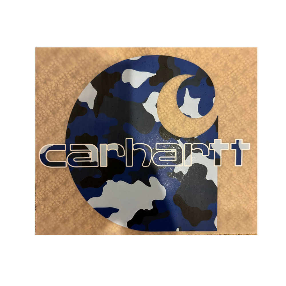 DTF - Blue Camo Carhartt