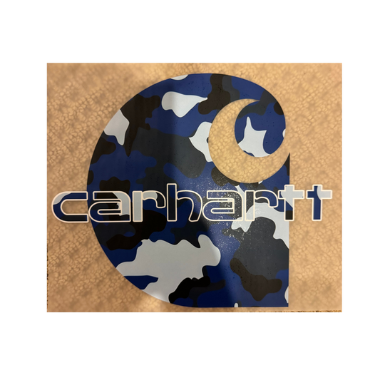 DTF - Blue Camo Carhartt