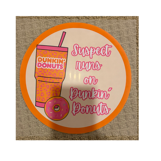 DTF - Suspect Runs On Dunkin