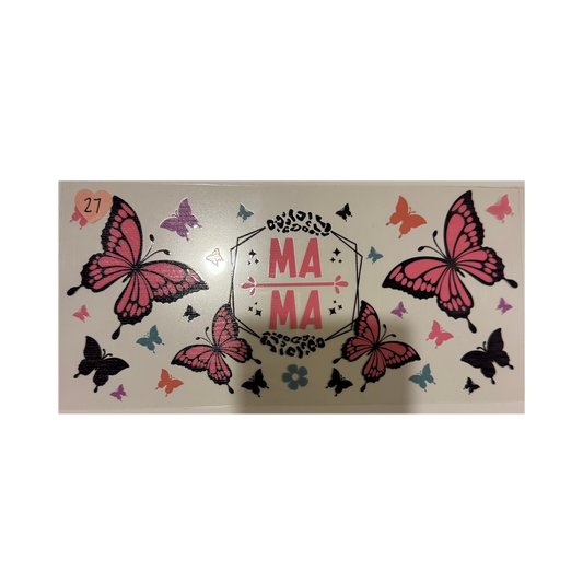 Pink Butterfly Mama