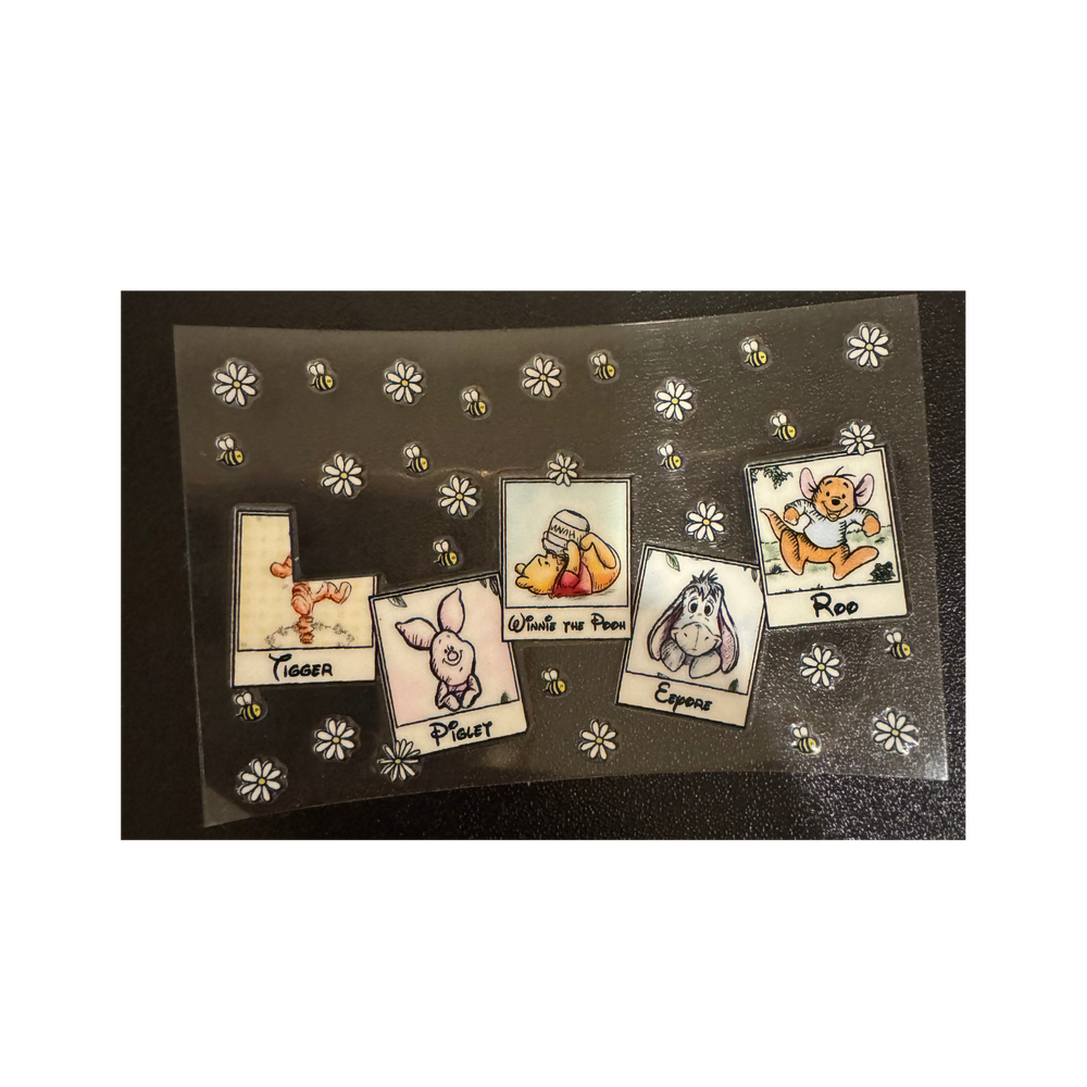 Pooh Friends Pictures - Credit Card Wrap