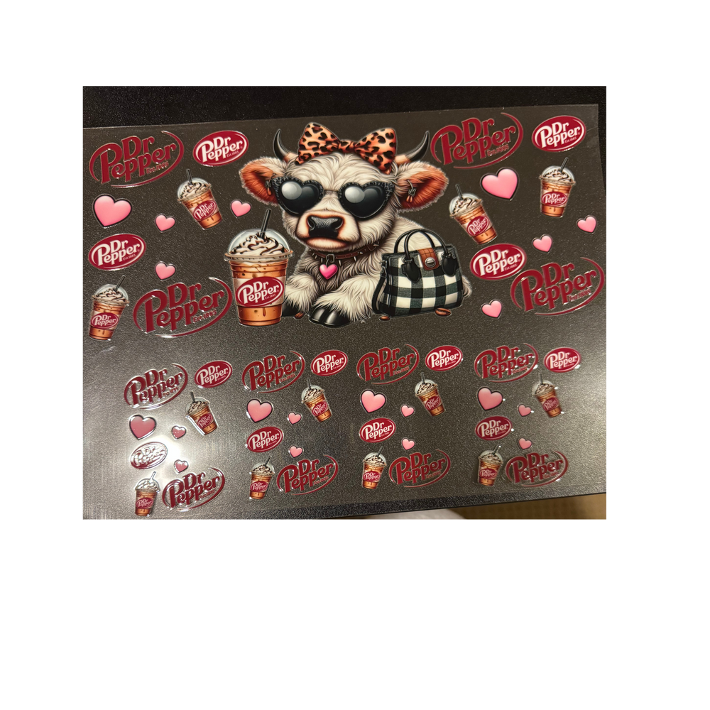 40oz - Dr. P Cow W/ Purse