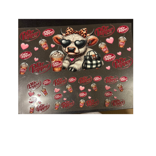 40oz - Dr. P Cow W/ Purse