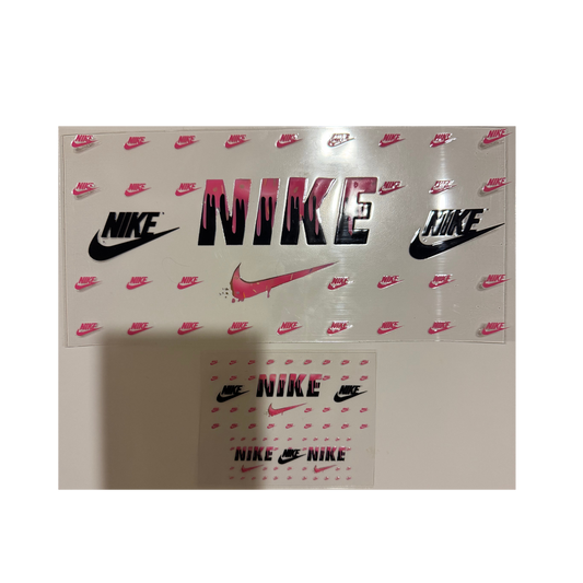 Pink Drip Check & Mini Set