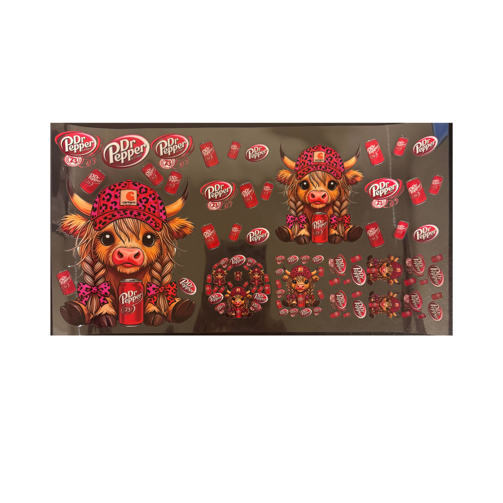 Girl Dr Pep Cow w/ Braid - 6 in 1 Set