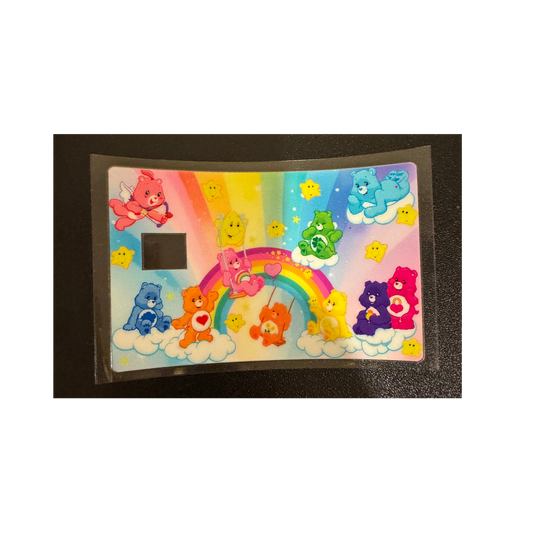Swinging Care Bears - Credit Card Wrap
