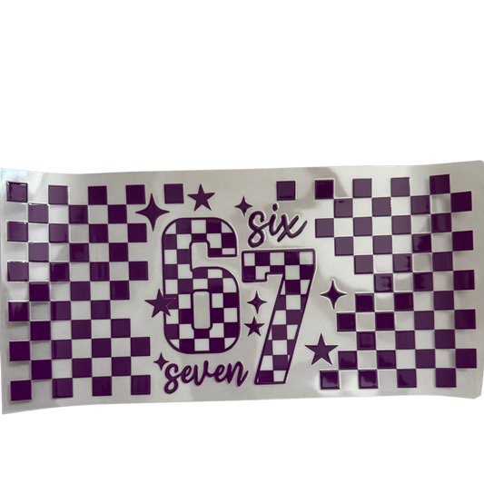Purple Checkered 67