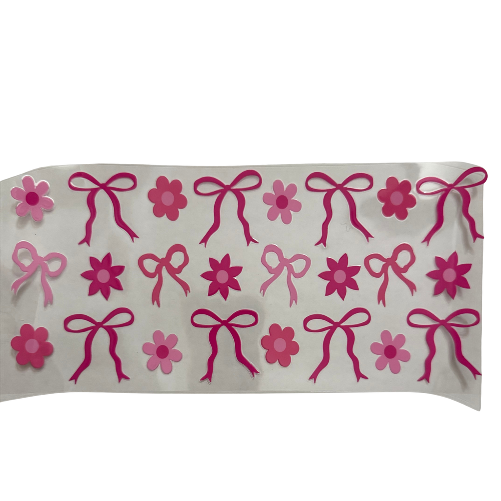 Pink Bows & Flowers