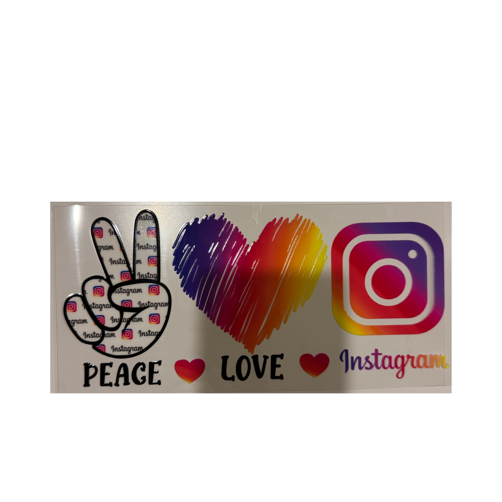 Peace Love Instagram