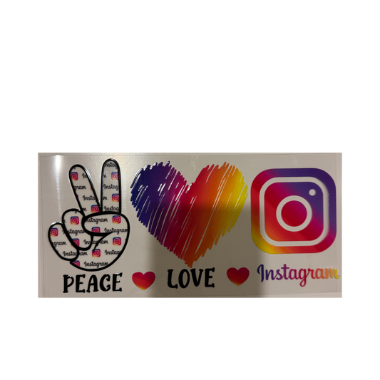 Peace Love Instagram