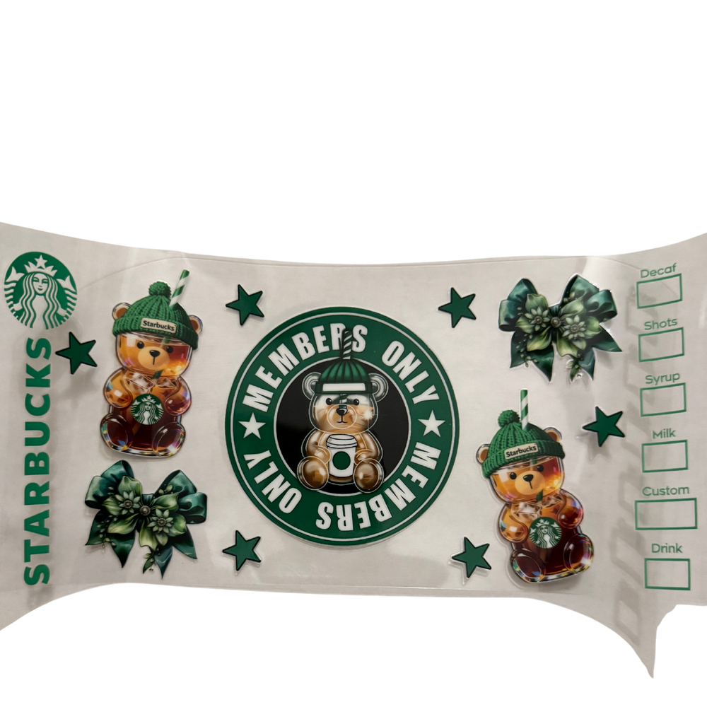 Members Only Starbucks - Green