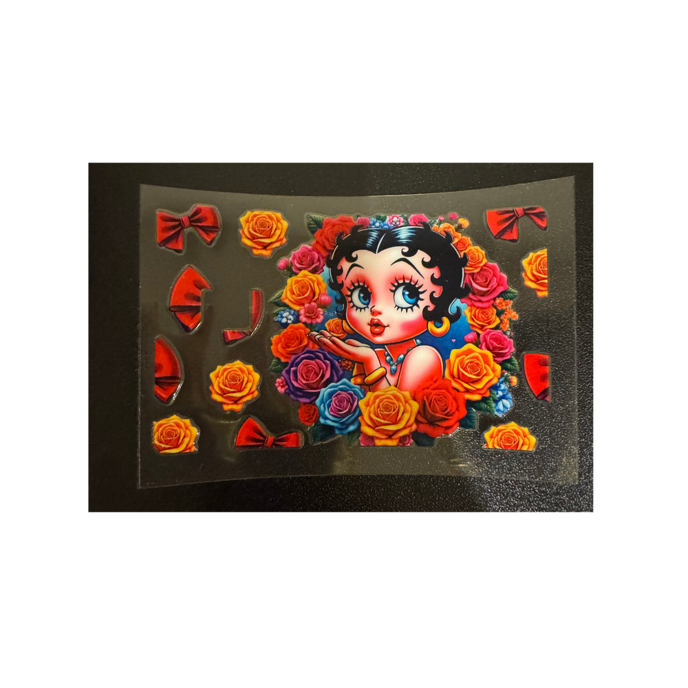 Roses & Bows Betty - Credit Card Wrap