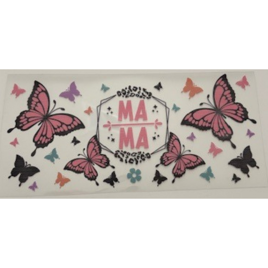 Pink Butterfly Mama