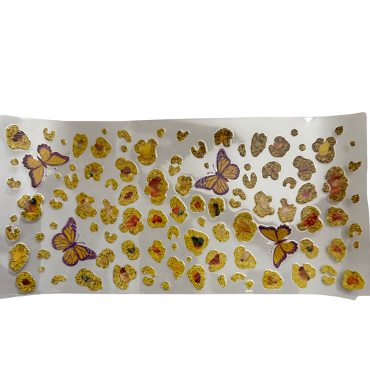 Yellow Cheetah Butterflies