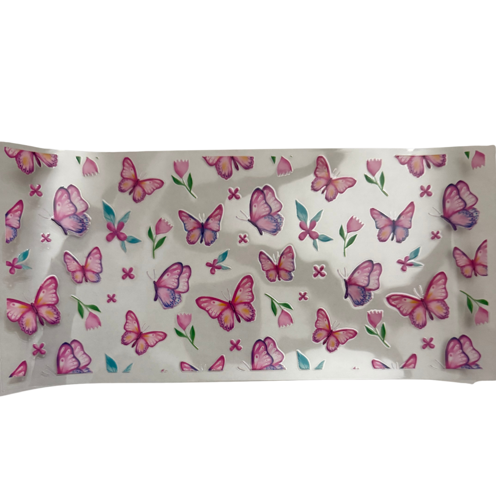 Pink Purple Butterflies