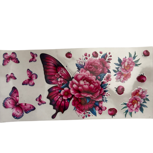 Pink Butterfly Roses