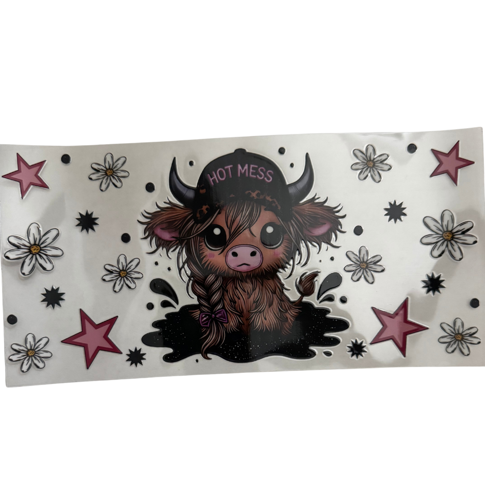Hot Mess Stars Cow