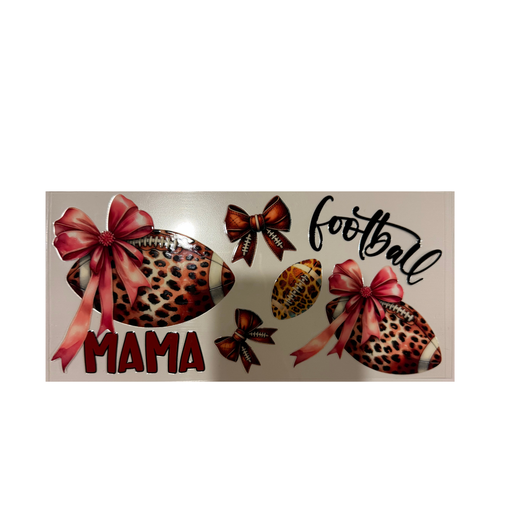 Football Mama Bows