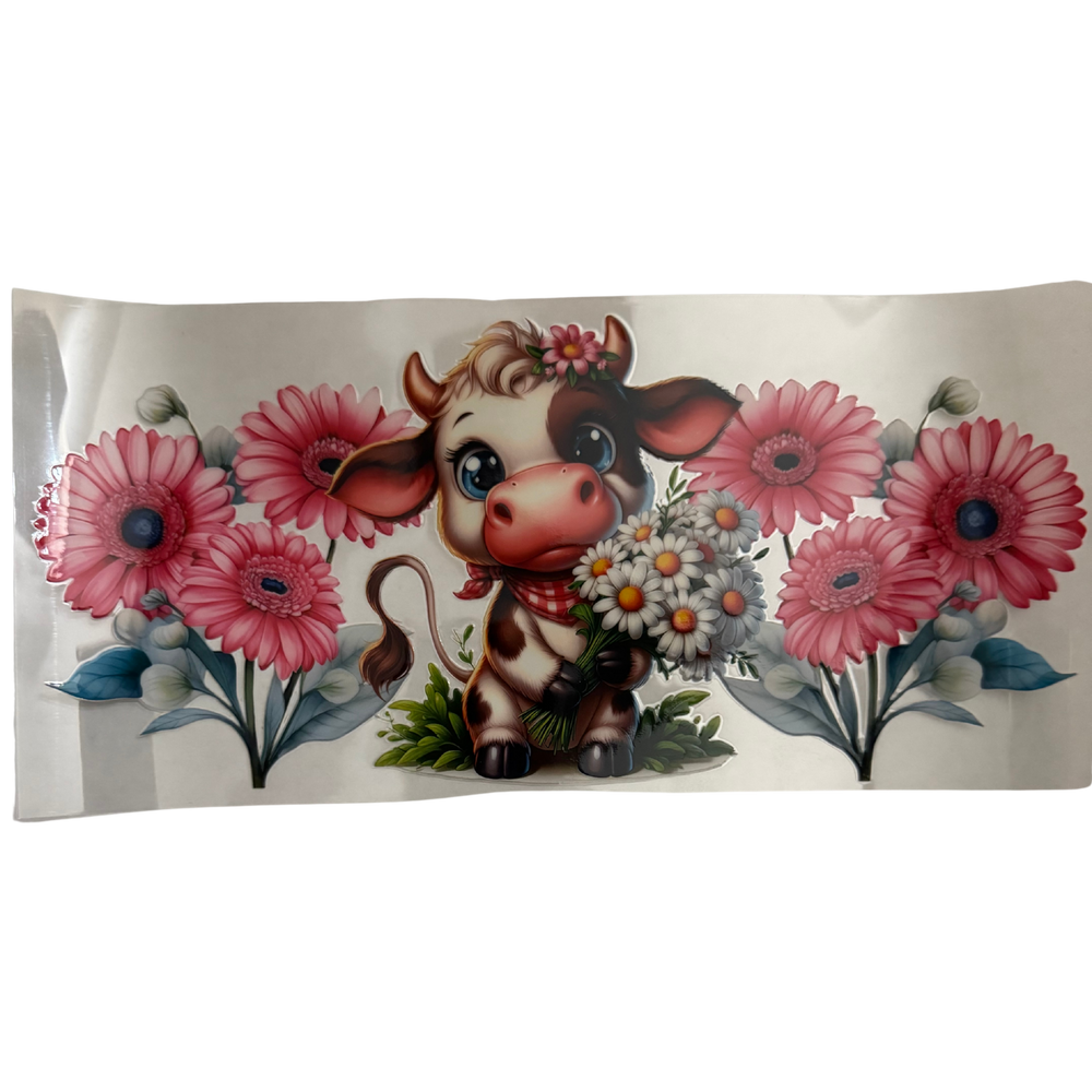 Cow w/ Daisies