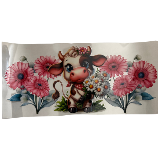 Cow w/ Daisies