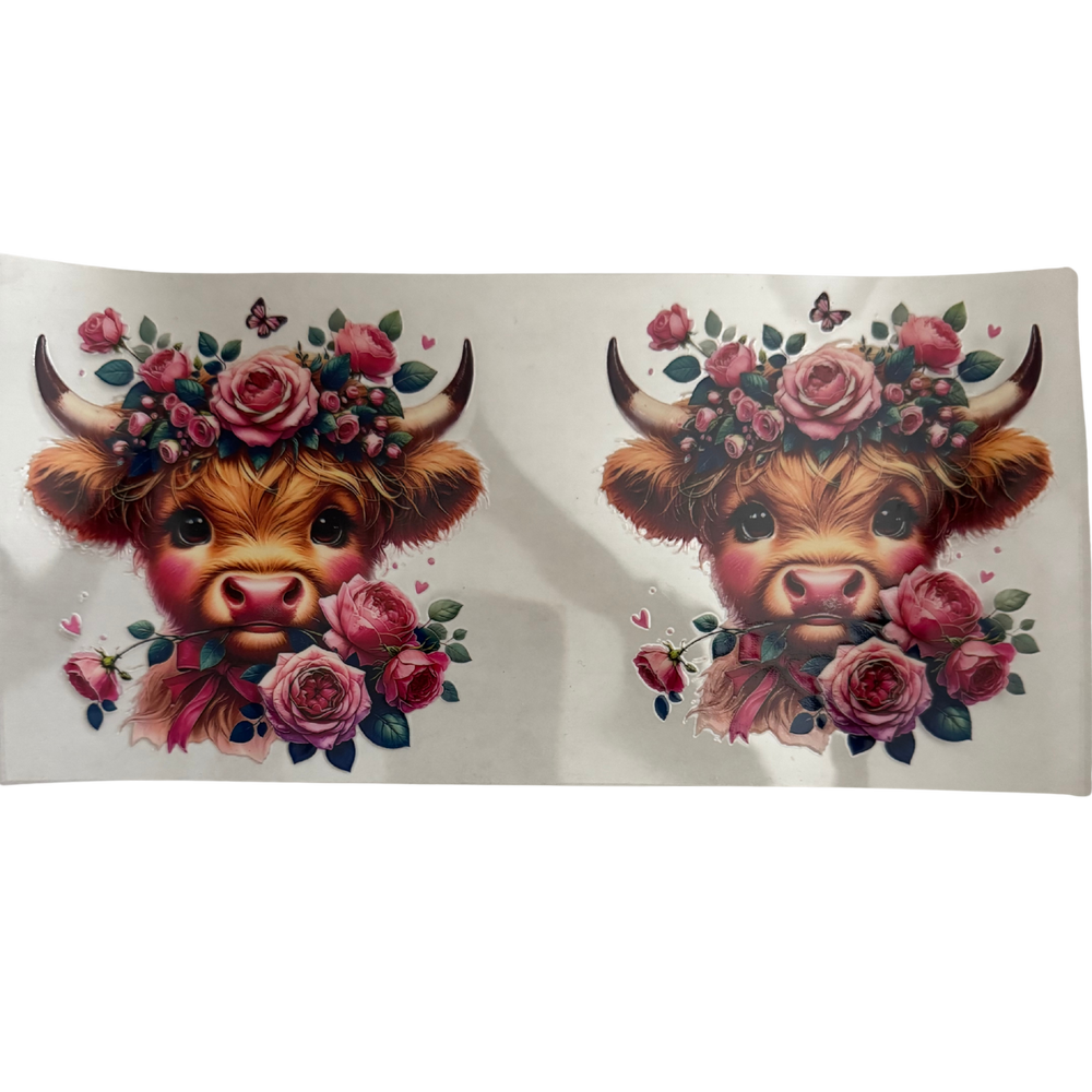 Cows w/ Roses