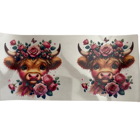 Cows w/ Roses