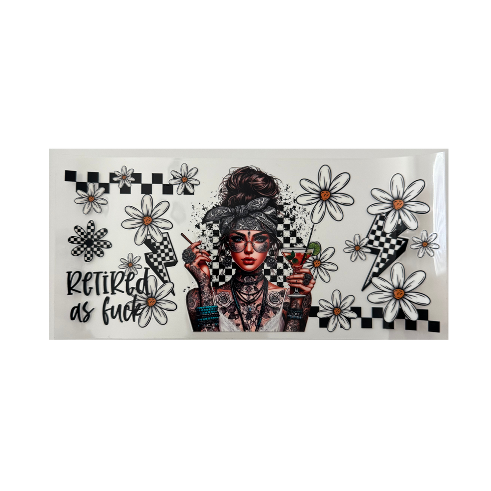 Retired Tattoo Girl