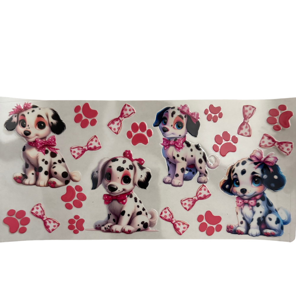 Dalmations w/ Pink Paws
